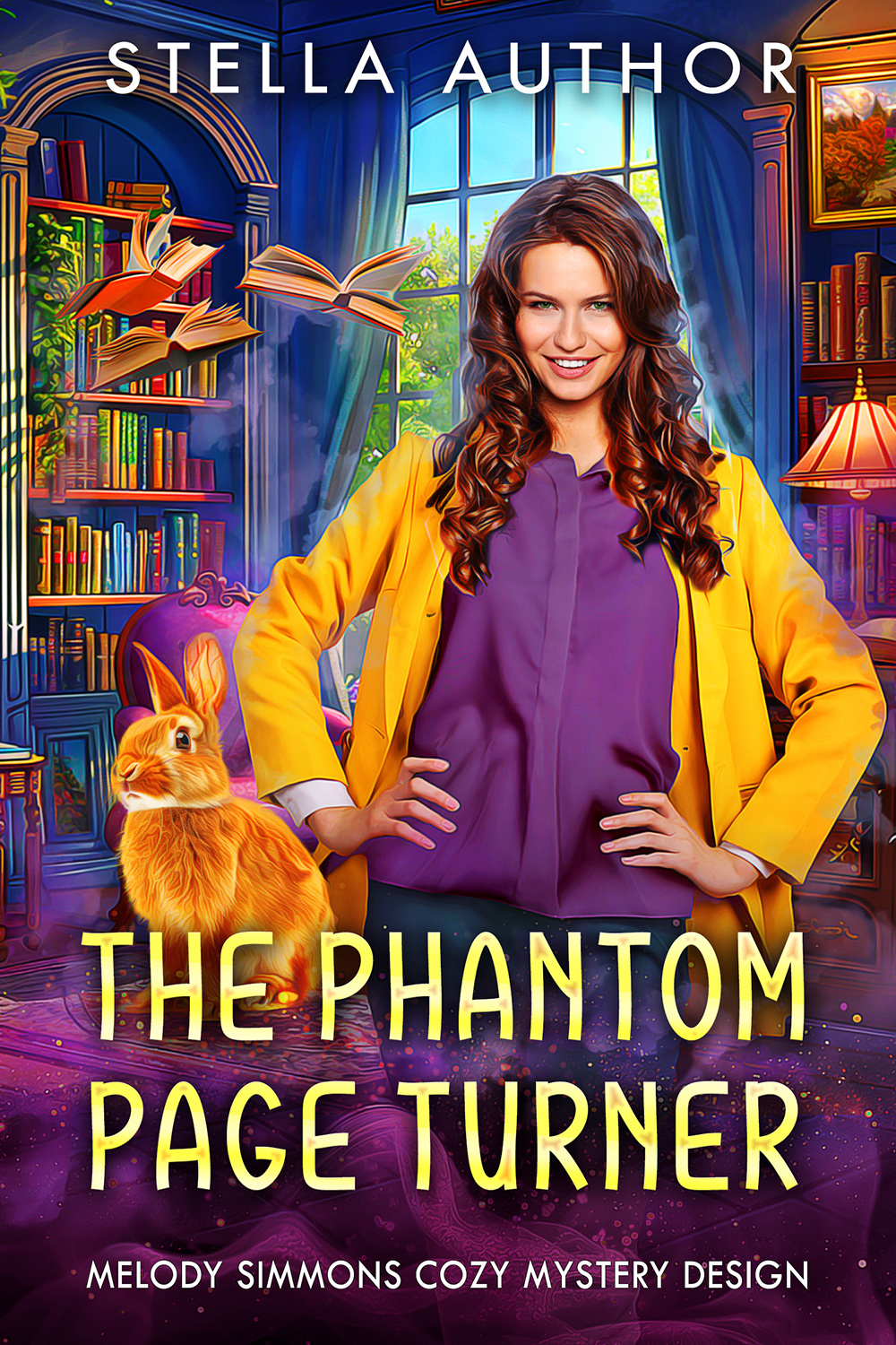 Magic Library Cover Cozy Premade Store – BookCoversbyMelody